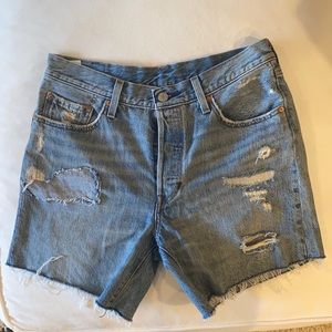 High Waisted Vintage Levi’s Jean Shorts